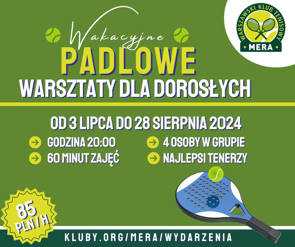 padlowe warsztaty Mera